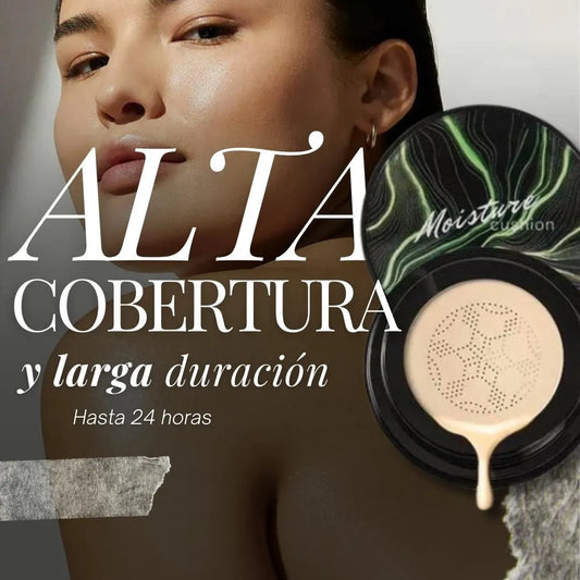 BASE MOISTURE CUSHION + APLICADOR GRATIS