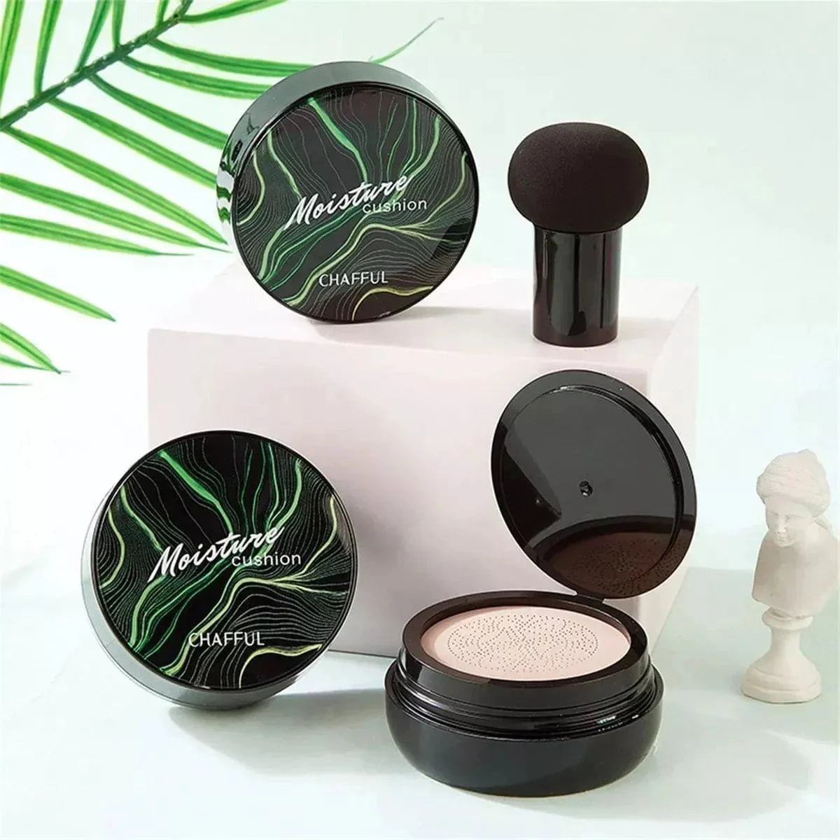 BASE MOISTURE CUSHION + APLICADOR GRATIS